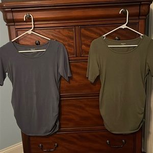 Bundle of two Motherhood size M one green and one blue